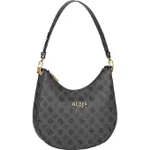 GUESS Femmes, Sac à main, Sac à main Fynna Hobo, Gris