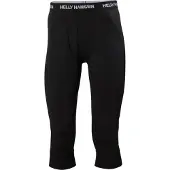 Helly Hansen Lifa Merino Midweight 49367 3/4 Base Layer Pants Noir M Homme