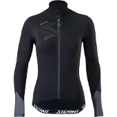 Silvini Jersey Calvana WD1618 Femmes isolé noir-gris Taille M 3120-WD1618-08123