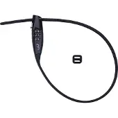 BBB Zip-ty Cable Lock Argenté 3.5 x 450 mm