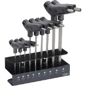 BBB Allen/torx Wrench Set 9 Units Argenté