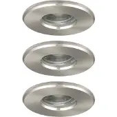 Eglo 94979 - SET 3x Spot LED salle de bain IGOA 3xLED/3,3W/230V IP44