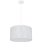 Globo Lighting Lampe pendante blanche Pinni Ø 38cm noir