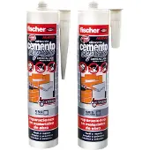 Fischer Scellement/colle Ciment gris clair 310 ml