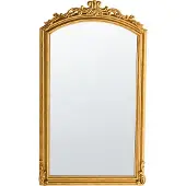 Beliani Miroir GORGES 55 cm 96 cm Métal Doré