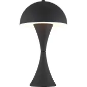 Globo Lampe de table, noir, métal, H 36,1 cm