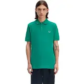 Fred perry M6000 Short Sleeve Polo Vert M Homme
