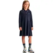 Gant 751135 Long Sleeve Long Dress Bleu 24 Months-4 Years Filles