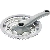 BRN Bimbo Crankset Argenté 150 mm / 24/34/42t