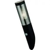 Searchlight Lampe d'extérieur noire Batton avec capteur