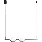 Faro Le Vita LED Lampe à suspendre 2700K noir Rond, Courbé, Allongé