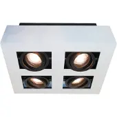 Artdelight Lampe spot à 4 lumières Bosco