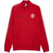 Puma Vestes d’entraînement 'Girona FC KING Anthem' rouge sang / noir / blanc