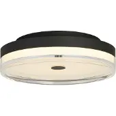 Searchlight Plafonnier Cyprus Ø 30cm noir
