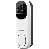 Osram Smart+ Wifi Outdoor Camera Doorbell White (2304 x 1296 Pixels), Caméra réseau, Blanc