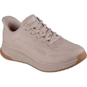 SKECHERS Slip-Ins Bobs Squad 4 Staple Look Damen Sneaker Natur