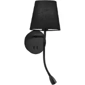 Lyora Lampe de chevet Nia noir