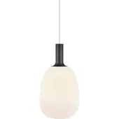 Nordlux Suspension en verre Alton Ø 23cm blanc