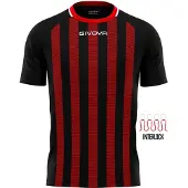 Givova T-shirt de sport Rugby Bleu-rouge Rouge