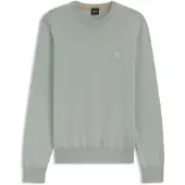 BOSS pour homme. 50527583 Pull Kanovano vert clair (XXL), Casuel, Coton