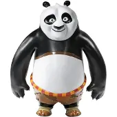 Noble Collection Kung Fu Panda Bendyfigs figurine pliante Po Ping 15 cm