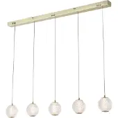 Searchlight Suspension 5 lumières Allure Oriental