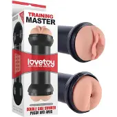 Lovetoy - masturbateur vagin et anus - réaliste - couleur chair