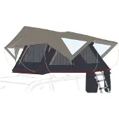 Fiamma Moonlight 140 Van Tent Clair