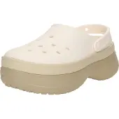Crocs Sabots Classic Stacked Clog femmes - Blanc - 42 / 43