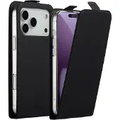 Accezz Étui à rabat pour Apple iPhone 17 Pro Max - Noir