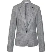Comma Blazer gris chiné
