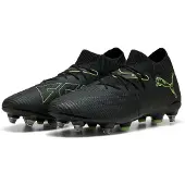 Puma Chaussure de foot 'Future 8 Match' vert fluo / noir