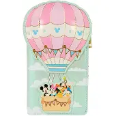 Loungefly Mickey & Friends Hot Air Ballon Wallet Rose Homme