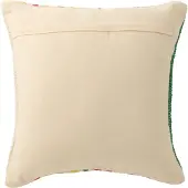 J-Line Coussin cocoon lignes coton mix