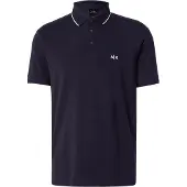 Armani Exchange Xm001289_af10363 Short Sleeve Polo Bleu S Homme