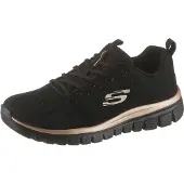 SKECHERS Baskets basses 'Graceful Get Connected' or / noir