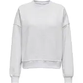 ONLY Sweat-shirt 'ONLDaze' gris clair