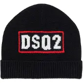 Dsquared2 Kids Dq3122 Junior Cap Noir EU 16 Enfants