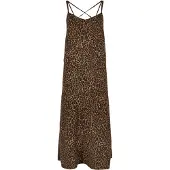 Apricot Robe marron / noir