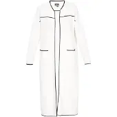 Dreimaster Maritim Cardigan noir / blanc