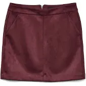 Vero Moda Jupe 'VMDONNADINA' bordeaux