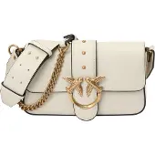 Pinko Sac à bandoulière 'LOVE ONE' blanc