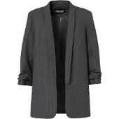 Pieces Blazer 'PCBosella' anthracite / blanc