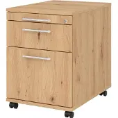 Hammerbacher Caisson roulant 58cm,1tiroir,1HR,serrure RE Asteich (42.80 x 58 x 59 cm)