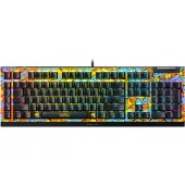 Razer BlackWidow V4 X, filaire, USB, mécanique, QWERTY, RGB LED, noir