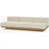 Serax Rudolph Siège d'extérieur 3 places Chalk