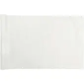 vidaXL Pare-vue balcon blanc 400x120 cm PVC