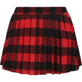 MyMo ROCKS Jupe rouge / noir