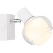 Globo Applique murale blanche Tokki cheville