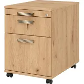 Hammerbacher Caisson roulant 58cm,1tiroir,1HR,serrure SG Asteich (42.80 x 58 x 59 cm)